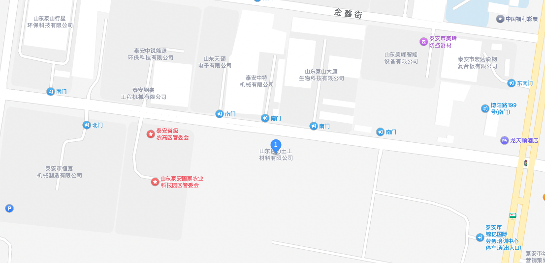 Company Location Map